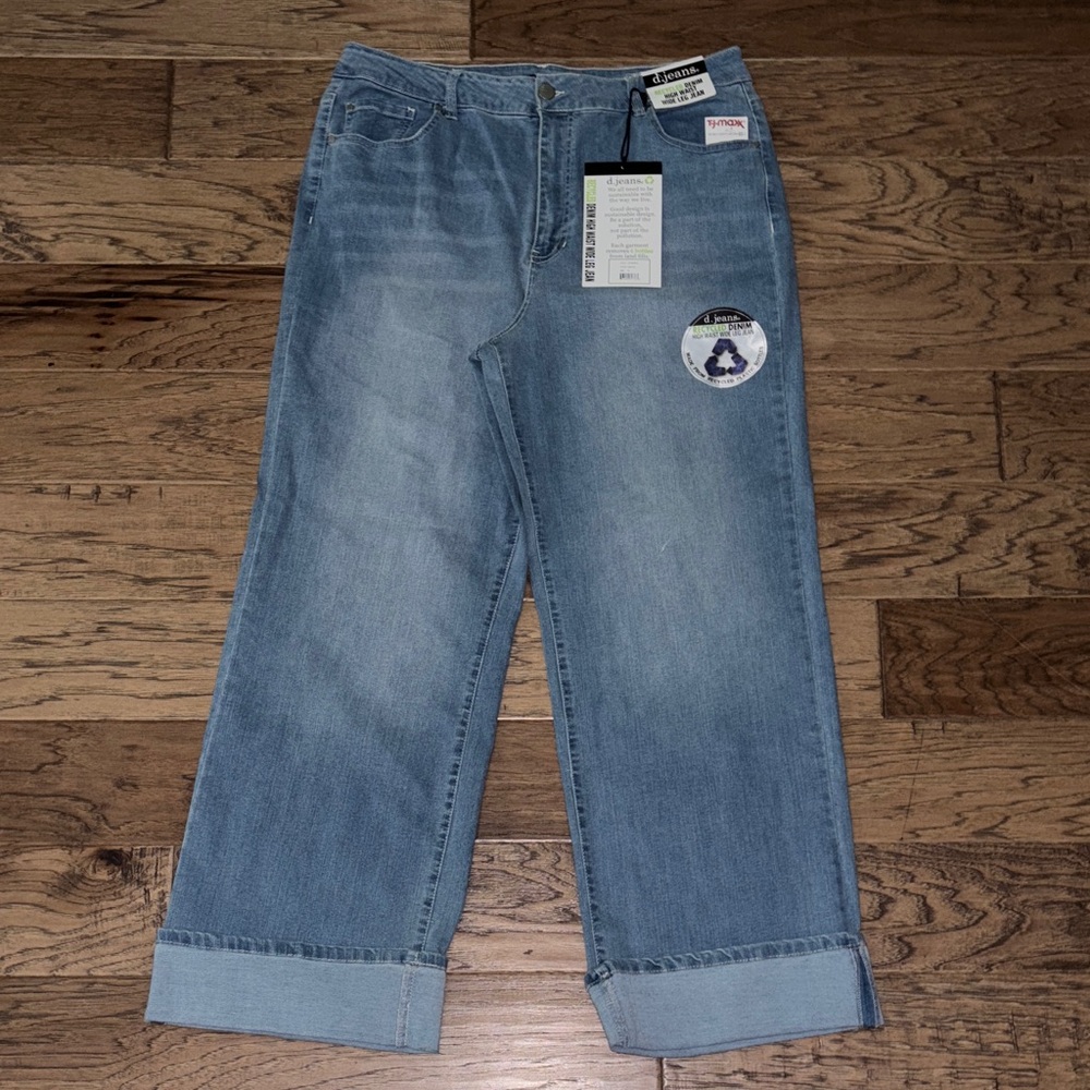 d. jeans Light Blue Flare & Wide Leg Women's Jeans